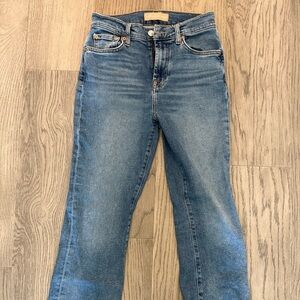 7 For All Mankind High Waist Slim Kick Flare Jeans